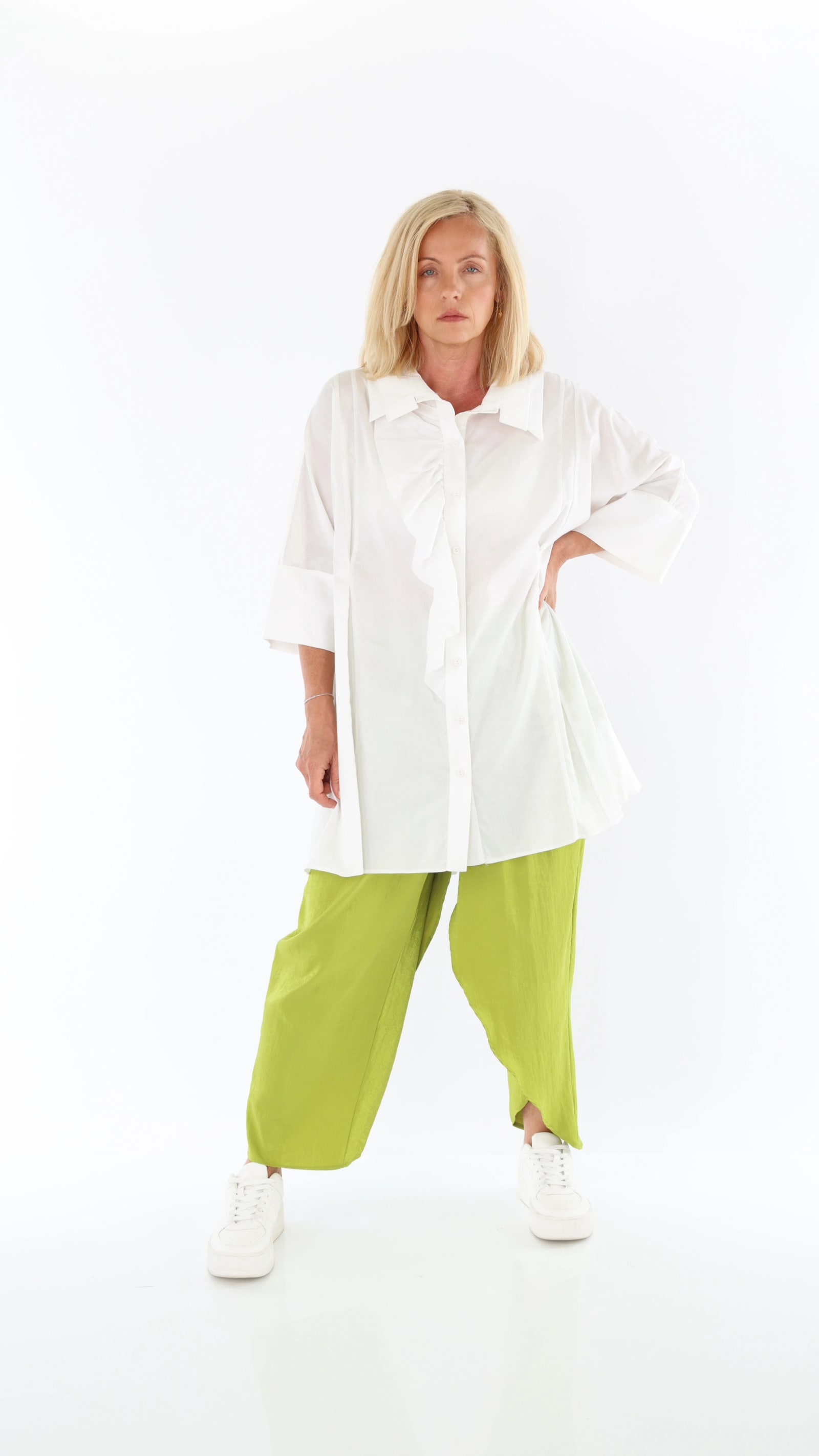 BIZE BZ112 Oversize Gömlek